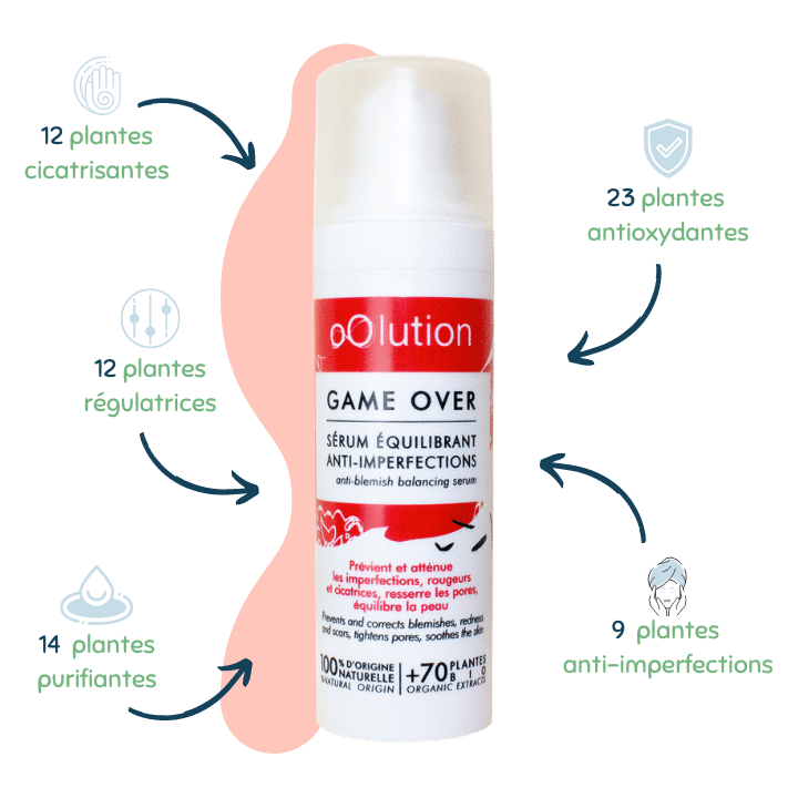 Game Over - Sérum anti-imperfections bio - oOlution