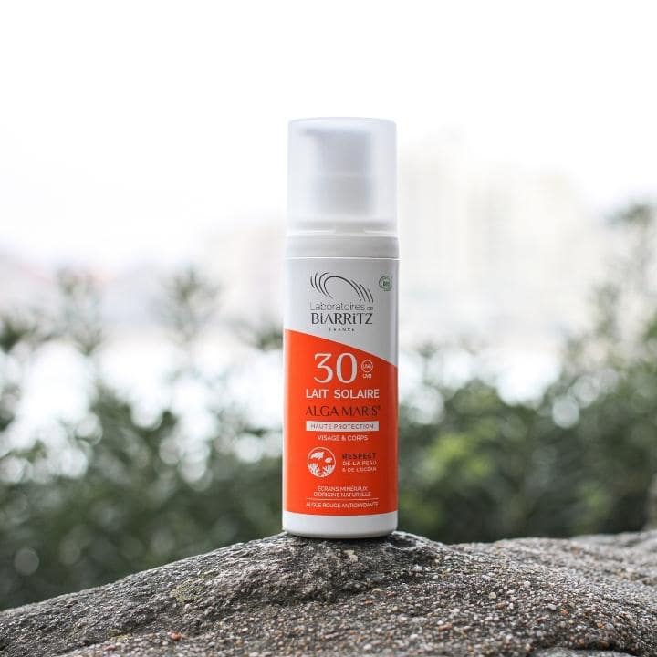 Lait solaire SPF 30 - Laboratoires de Biarritz Lait solaire SPF 30 - Laboratoires de Biarritz
