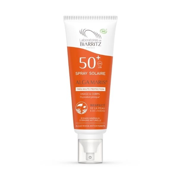 Spray solaire SPF 50+ - Laboratoires de Biarritz