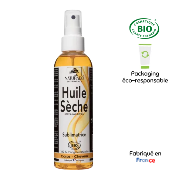 Huile sèche - Naturado en Provence