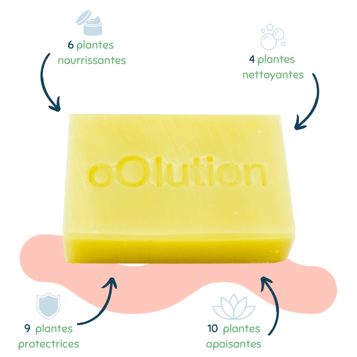 Soap Rise sans parfum - Savon saponifié à froid bio - oOlution