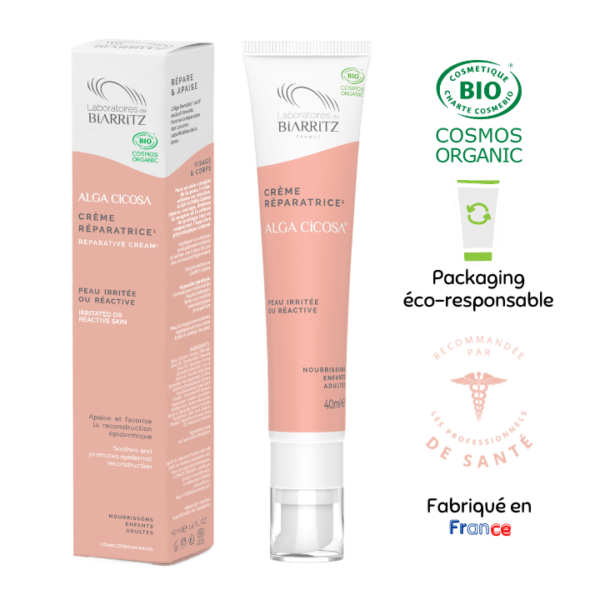 Crème réparatrice visage et corps - Laboratoires de Biarritz
