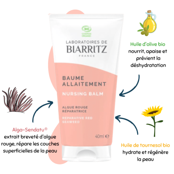 Baume allaitement - Laboratoires de Biarritz