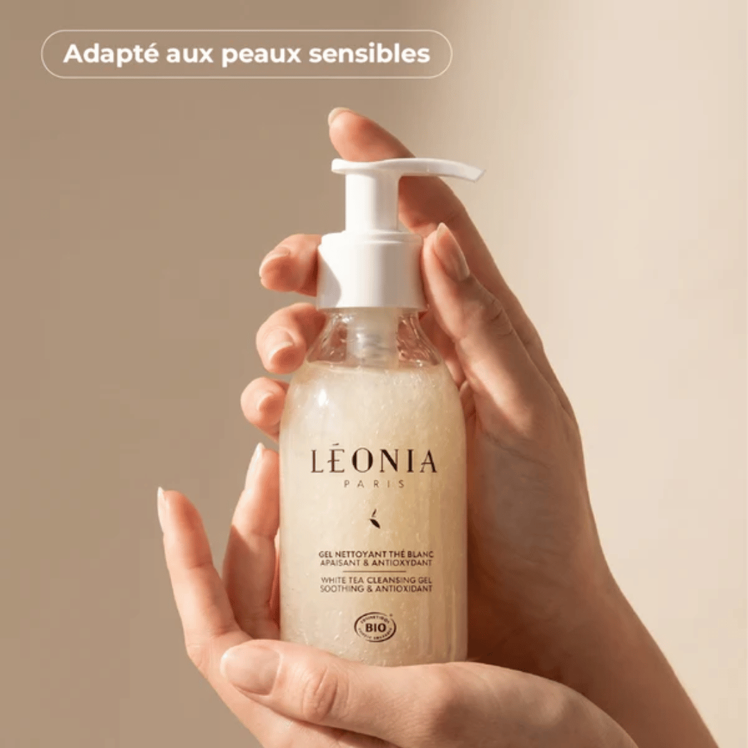 Gel nettoyant visage thé blanc - Léonia Paris Gel nettoyant visage thé blanc - Léonia Paris