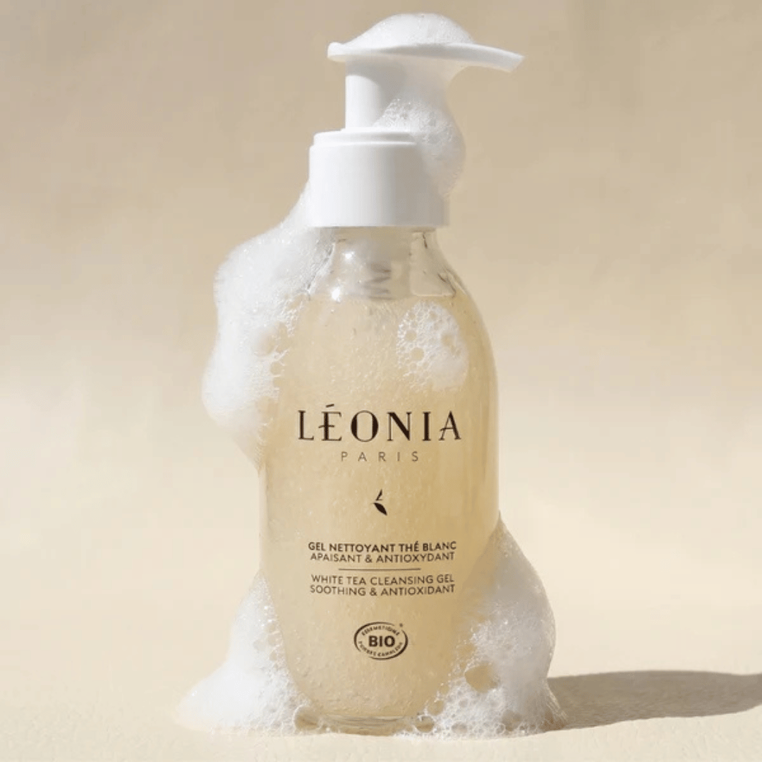 Gel nettoyant visage thé blanc - Léonia Paris