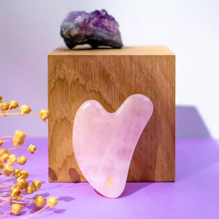 Gua Sha Quartz Rose de Jade Roller Gua Sha Quartz Rose de Jade Roller