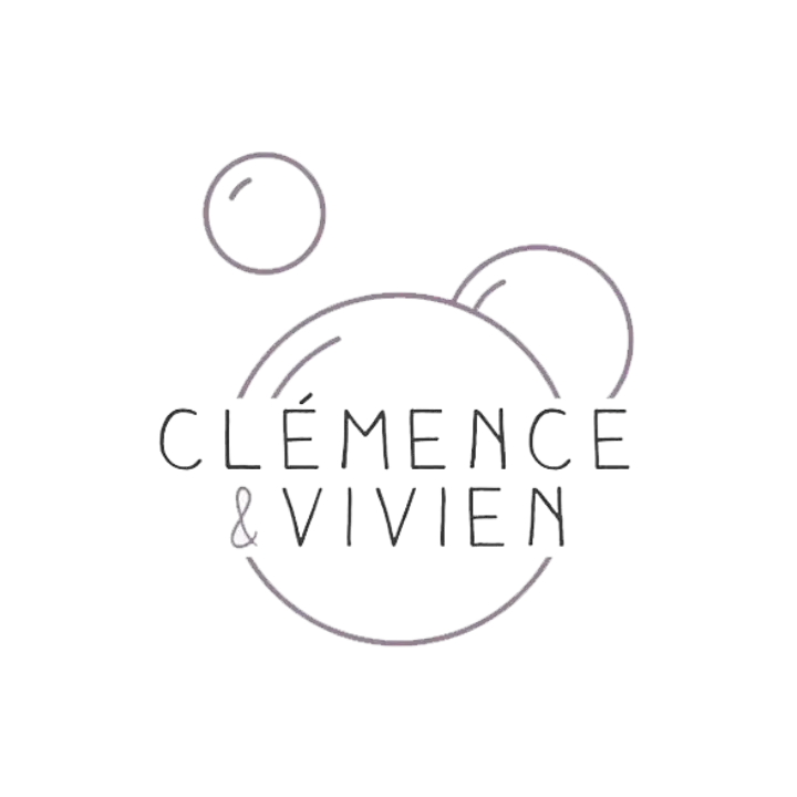 Clémence & Vivien logo Clémence & Vivien logo