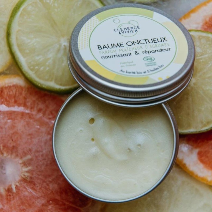 Baume onctueux parfum fraîcheur d'agrumes - Clémence & Vivien Baume onctueux parfum fraîcheur d'agrumes - Clémence & Vivien