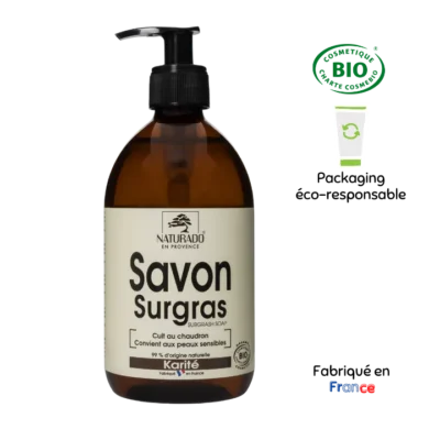 Savon liquide surgras karité – Naturado en Provence