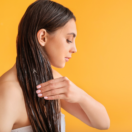 Masque huile de coco