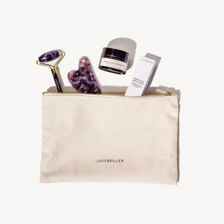 Trousse en coton - Jade Roller Trousse en coton - Jade Roller