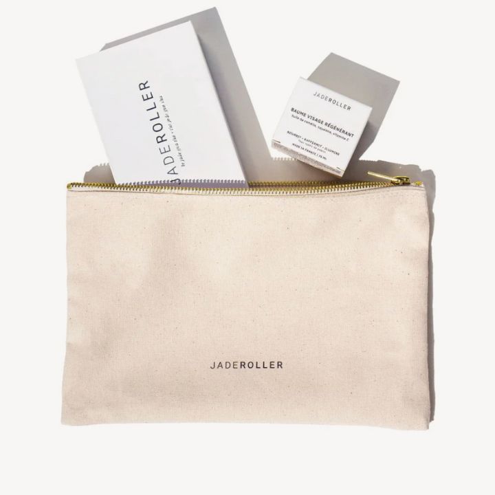 Trousse en coton - Jade Roller Trousse en coton - Jade Roller