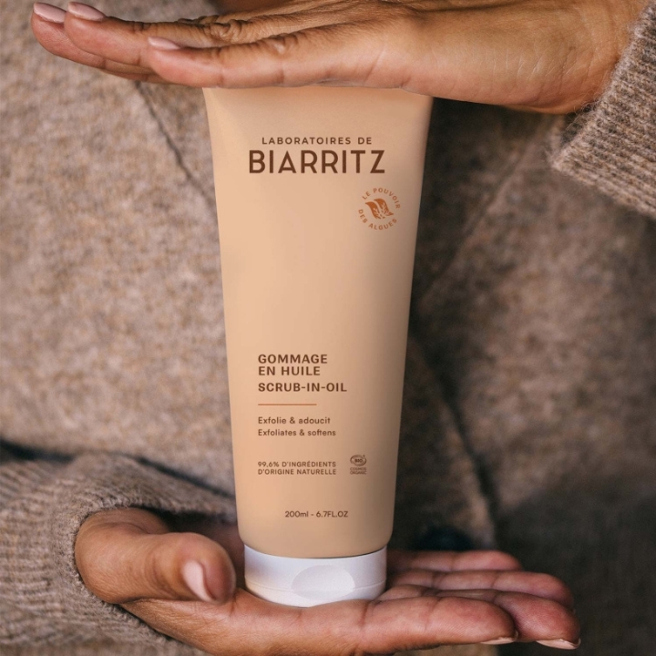 Gommage en huile - Laboratoires de Biarritz